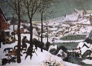 Pieter Bruegel hunters in the snow Germany oil painting artist